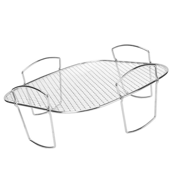 Kuntesetty 8 inch Square Air Fryer Rack French Fries Rack Fryer Accessories Stainless Steel