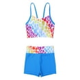 thumbnail image 4 of YiZYiF Two-Piece Tankini Swimsuit, Size 10, Sky Blue (Girl's), 4 of 7