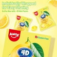 thumbnail image 6 of Amos 4D Gummy Lemon Burst Gummies, Gluten-Free Shareable Pack 8.47 oz (1 Pack), 6 of 6