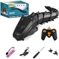 thumbnail image 1 of 2.4G APP Remote Control Giant Python with Camera, Flexible Spine Water Snake Robot with Dual Speed Modes & Dual Control, Waterproof RC Snake for Adults, Black, 1 of 7