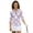 Ghost Bow Pattern, variant on HUIACONG Blue Web Pattern Women's Golf Polo Shirts Quarter Zip with Breathable Fashionable Athletic Tops for Outing Daily Sports Workout Tennis