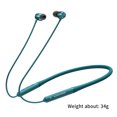 thumbnail image 2 of Auriculares Bluetooth para colgar en el cuello, auriculares estéreo internos para deportes, auriculares inalámbricos impermeables al aire libre Inevent EL5449-03B, 2 of 7