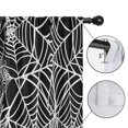 thumbnail image 4 of Blackout Kids Curtains,Halloween White Spider Web Pattern Childrens Insulated Curtains Set Of 2,Bedroom Essentials,Toddler Room Decor 42x84in(106x213cm), 4 of 5