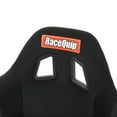 thumbnail image 2 of RaceQuip 96886689RQP Seat Non-Reclining FIA 17in Harness Openings Fiberglass Black Fabric, 2 of 9