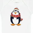 thumbnail image 4 of Inktastic Cuddly Christmas Penguin Boys or Girls Baby Bodysuit, 4 of 5
