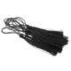 thumbnail image 1 of 10 piezas Mini borlas sedosas hechas decoración colgante llavero bolsa accesorio Negro, 1 of 8