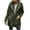 Green womens coat, variant on Usmixi Womens Winter Sherpa Jacket Fuzzy Fluffy Fleece Coat for Women Casual Solid Long Sleeve Lapel Outerwear Open Button Down Soft Plush Jacket with Pocket 2025 Sherpa Jacket