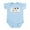 Sky Blue, variant on CafePress - Who Said It's Not Polite To P Infant Bodysuit - Baby Light Bodysuit, Size Newborn - 24 Months