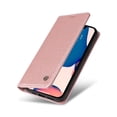 thumbnail image 3 of Funda para iPhone 14 Estuche de Cuero PU Tipo Cartera con Ranuras para Tarjetas y Cierre Magnético, 3 of 5