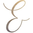 thumbnail image 1 of Unfinished Wood Letter &, Craft Alphabet 8'' Tall Wooden Letter Wall Décor, Bellany Script Font, 1 of 3