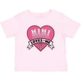thumbnail image 3 of Inktastic Mimi Loves Me Girls Granddaughter Girls Baby T-Shirt, 3 of 5