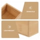 thumbnail image 2 of Caja de almacenamiento de bambú sin tapa, 2 unidades, para artículos diversos, para el hogar y la oficina., 2 of 7