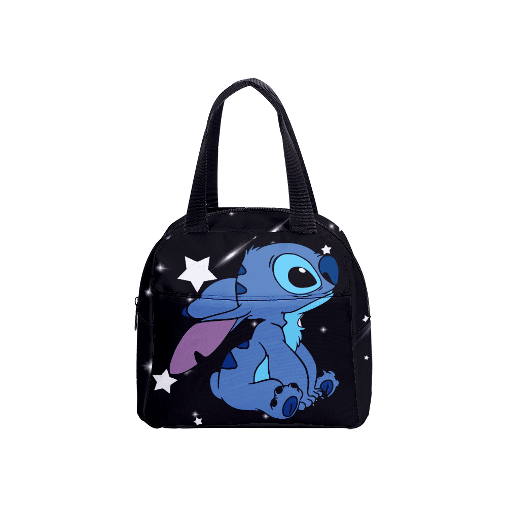 Lilo and Stitch Cute Lunch Bag for Boys and Girls Reusable Lunch Box for Office Work School