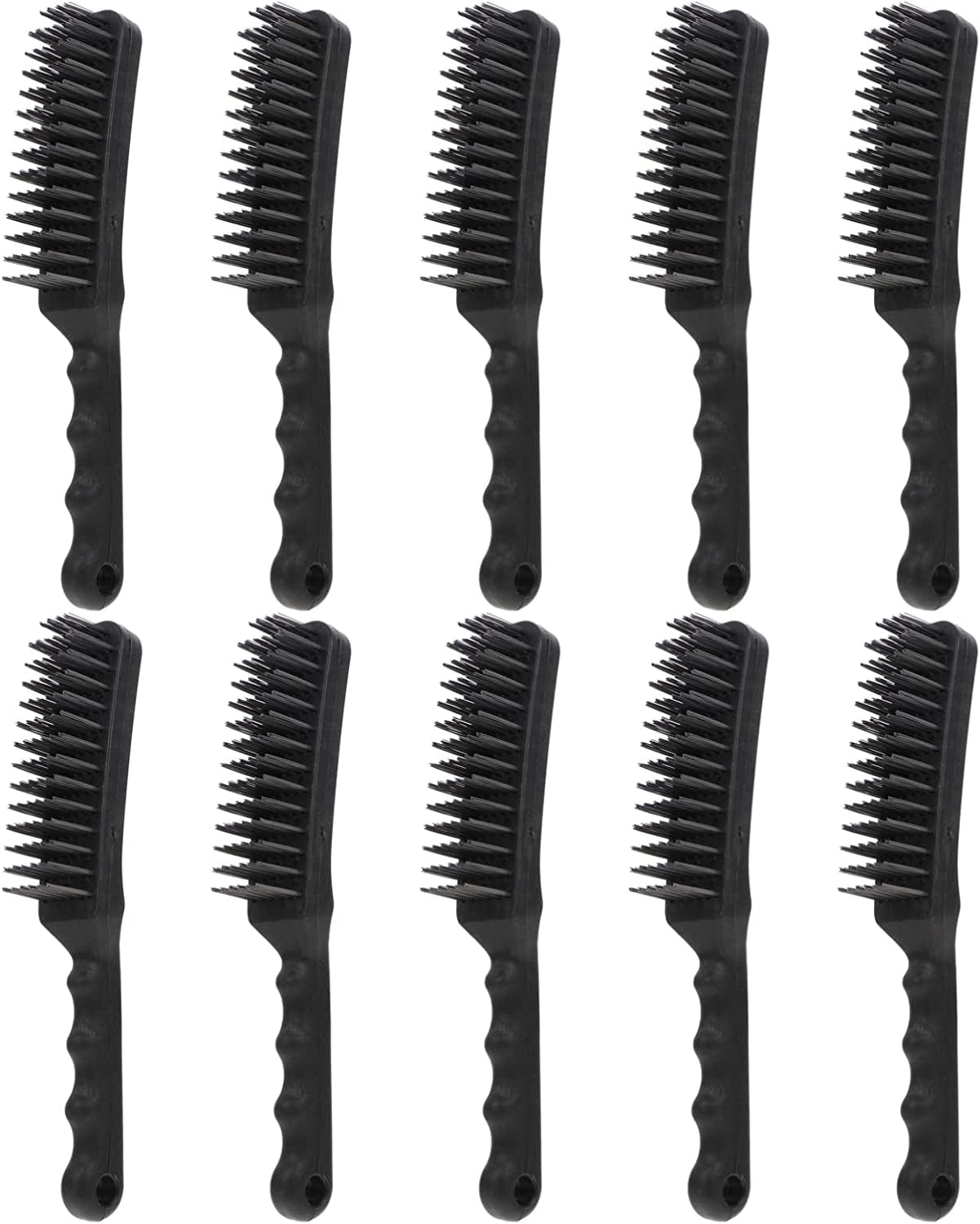 Metal Drill Bits 10pcs Wire Brush Cleaning Brush Set Steel Scratch