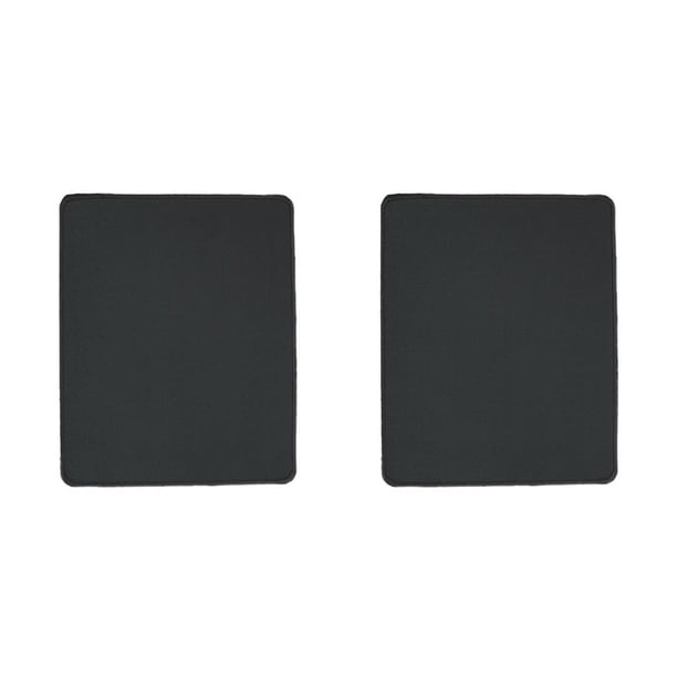 Tholdsy 1 Uds. Caliente antideslizante Slijtage Slip ordenador portátil Zachte Rand cosido Muismat negro 200*240*2mm 2Conjunto