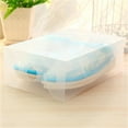 thumbnail image 2 of Less Than 5 Home Textile Storage Multifunctional Color Plastic Storaget Box, Clear Foldable Shoe Storage Boxes, 2 of 2
