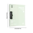 Versatile Plastic File Clipboard, A4 Paper Storage, Foldable Writing ...