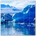 thumbnail image 1 of Picture-Tiles.com: Glacier Ceramic Tile Wall Mural WAL500728-66L. 48"W x 48"H using (36) 8" x 8" Ceramic Tiles-Satin Finish, 1 of 3