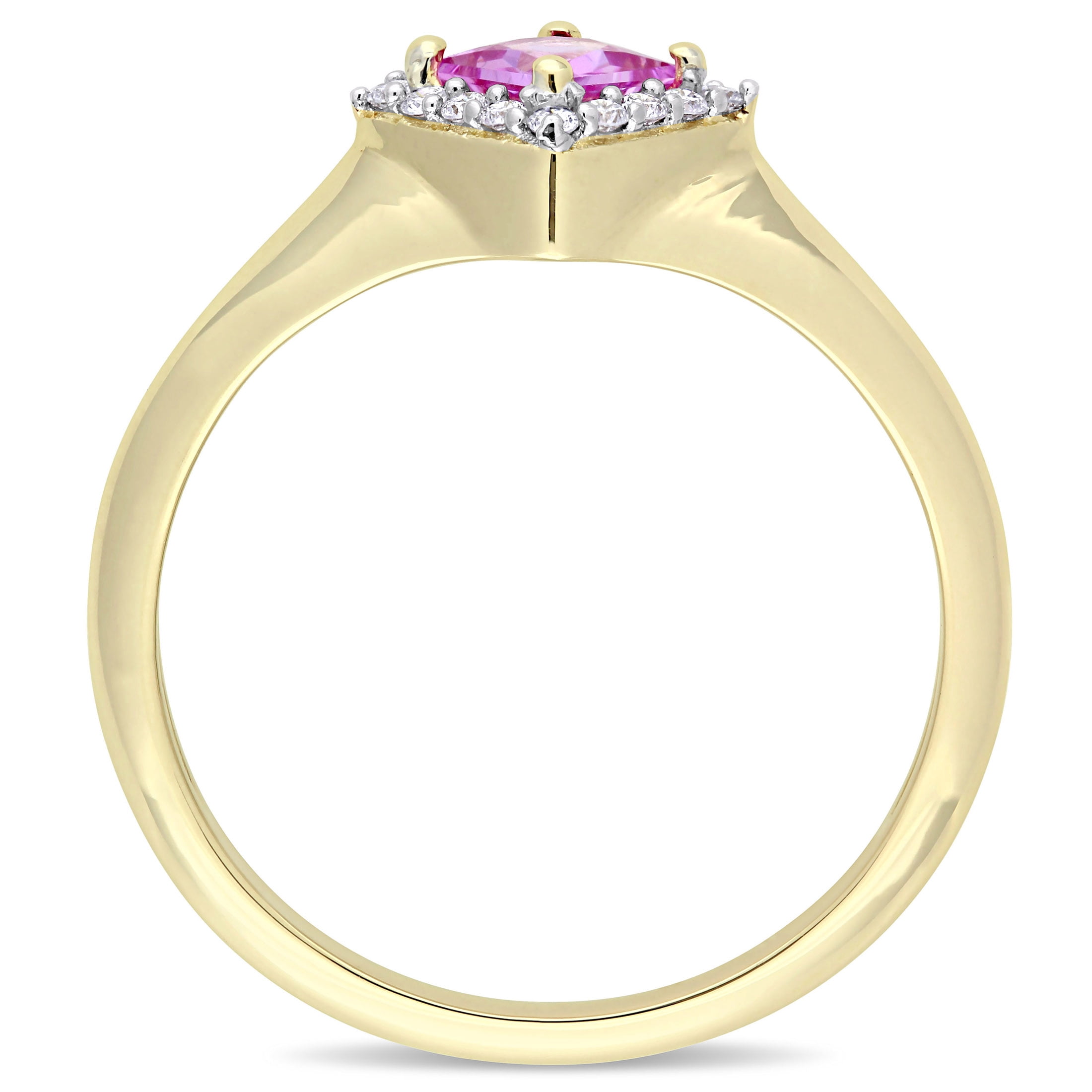 Everly Women's Sapphire 14k Yellow Gold Ring