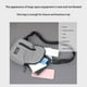 thumbnail image 5 of 1 Pcs Small Sling Bag, Crossbody Chest Shoulder Water Resistant, Sling Purse Travel Bag For Men Women Boys With Earphone Hole, 5 of 7