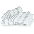 thumbnail image 4 of Ample Decor Hammam Hand Towel for Kitchen 100% Cotton 16X28 inch -4pcs Grey, 4 of 8