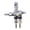 1.3mm mouth diameter, variant on Dualoai Pneumatic Pressure feed Automatic Spray Tool Compact Metal Sturdy Industrial 0.5mm mouth diameter
