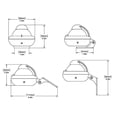 thumbnail image 2 of Marine Compass Ritchie Navigation X-10W-M Sport, color blanco, 2 of 2