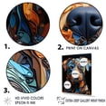 thumbnail image 3 of Designart "Bold Boxer I" Animals Dog Floater Framed Wall Art Prints, 3 of 5