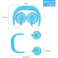 thumbnail image 2 of Caynel 4-Speed Portable 360 Adjustable Hands-Free Neck Fan, 2 of 8