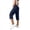Blue, variant on Only Moment Bermuda Shorts for Women Cargo Shorts with Pockets High Waist Loose Sweatpants Casual Lounge Yoga Workout Palazzo Beige,4XL