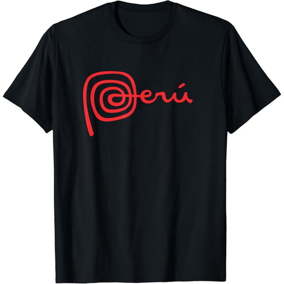 Peru Shirt Logo Marca Peru Nazca Lines Tee T-Shirt