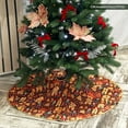 thumbnail image 4 of Gnome Folk Pattern Vintage Christmas Tree Skirt, 4 of 6
