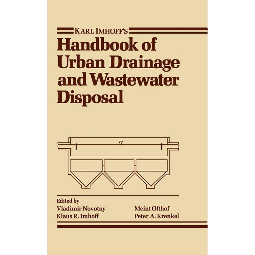Karl Imhoff's Handbook of Urban Drainage and Wastewater Disposal