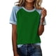 thumbnail image 1 of Camisetas de Manga Larga de Verano para Mujeres de Cuello Redondo de Manga Corta de Color Sólido, Camisetas de Manga Corta de Verano para Mujeres, 1 of 6