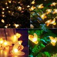 thumbnail image 4 of Luces solares de abeja ANGGREK para jardín 2 juegos decorativas energía solar, 4 of 8