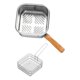 thumbnail image 5 of Mini olla de freidora de freidora para cocinar manejo cómodo freír multifuncional con canasta al aire libre para guisos papas fritas y papas fritas, 5 of 8
