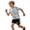 X68 Mint Green, variant on Bysome Boys Outfit Set Graphic Print Short Sleeve Crew Neck T-Shirts With Shorts Athletic Set Breathable Boys Outfit Size 2-3 Years Mint Green