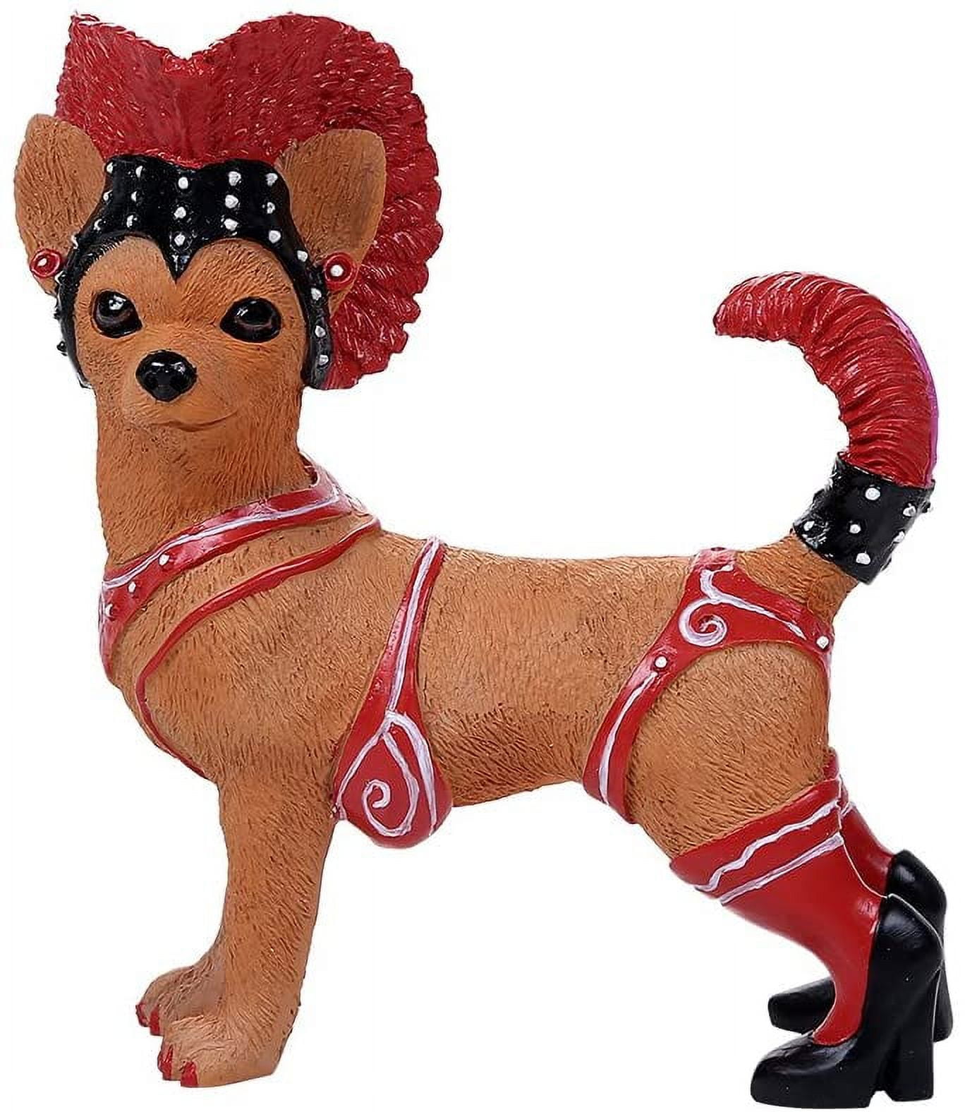 Caliente Senorita Chihuahua Dog With Traditional Chili Peppers