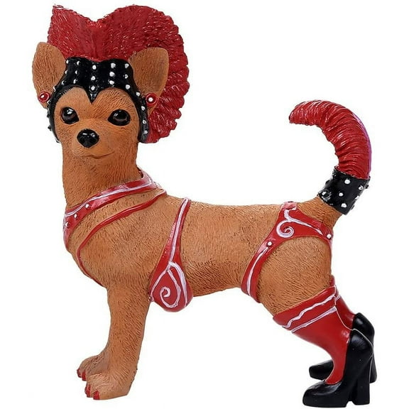 Ebros Adorable Carnival Showgirl Chihuahua Collection Cute Chihuahua Figurine