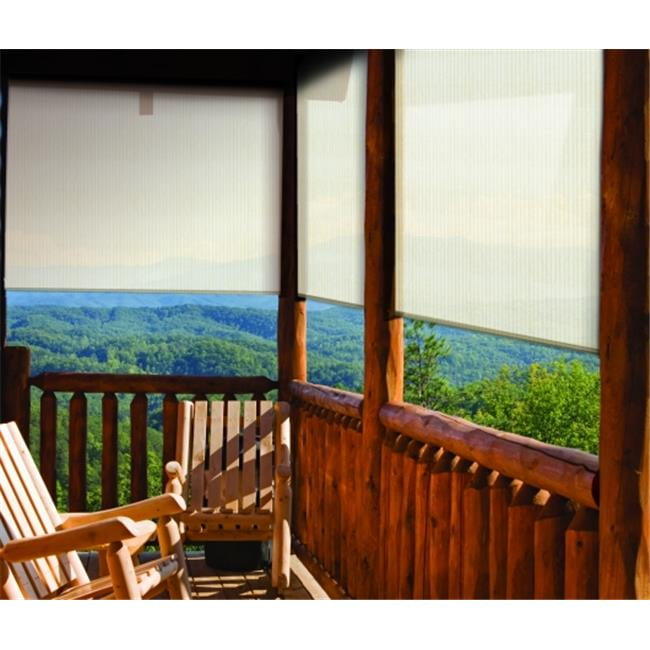 Coolaroo 799870462109 Roller Shade 80percent Exterior Coolaroo 799870462109 Roller Shade 80percent Exterior