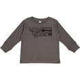 thumbnail image 3 of Inktastic Montana State word salad Boys or Girls Long Sleeve Toddler T-Shirt, 3 of 5