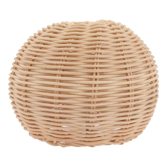 HEALEEP 1Set Hand Woven Rattan Cage Lampshade for Simple Style Home Decoration