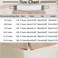 thumbnail image 2 of Girls Casual Button High Waist Corduroy Shorts Toddler Cuffed Hem Solid Shorts Trousers with Pockets for 4-14 Years, 2 of 5