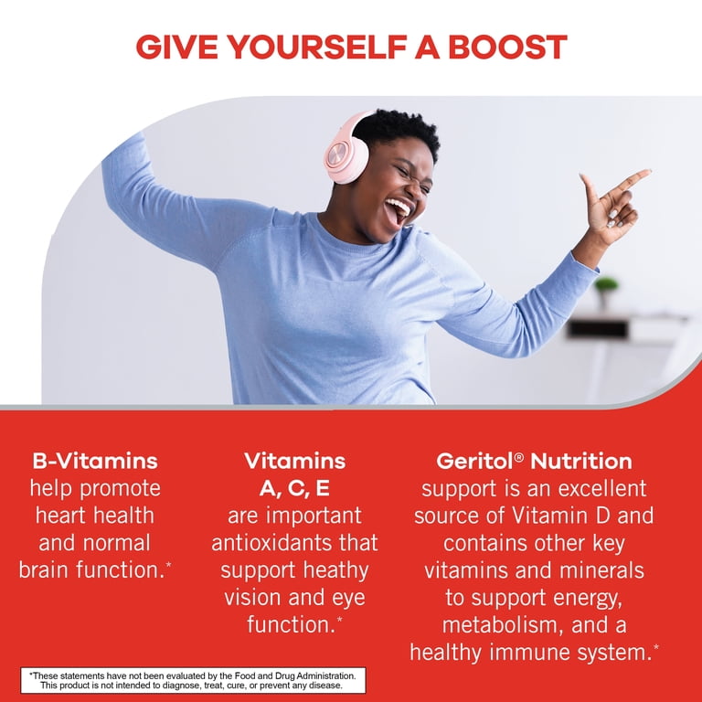 Geritol Multivitamin with Iron & Energy Support photo 3