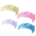 thumbnail image 4 of CIMAXIC anti-static cap 4 Pcs Dustproof Cleanroom Anti-static Workshop Hat Breathable Mesh Window Polyester Hat Factory Working Hat (Blue, White, Pink, Yellow Style),7.87"X7.87"X0.08", 4 of 5