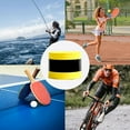 thumbnail image 6 of Racket Grip Tape 5 Rolls Polyurethane Anti Slip Sweat Absorbing 110cm Multi Color for Fishing Rod Handle, 6 of 6