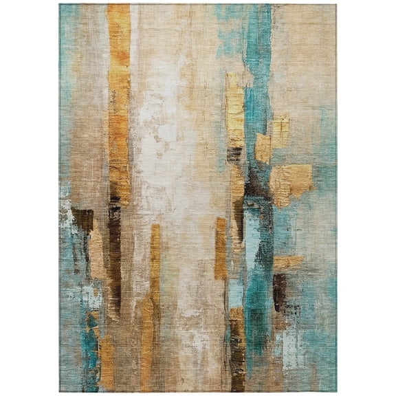 Dalyn Rugs Machine Washable Indoor/Outdoor Chantille ACN2020 Beige 10' x 14' Rug