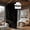 Black / 100% Blackout, variant on Room Divider Curtains with Ceiling Track, 95% Blackout Heavy Curtains Noise Reduction Privacy Curtain System Kits, 8.3 ft Wide x 7 ft Tall, Grey, 1 Panel