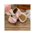 thumbnail image 5 of Baby Girls Mary Jane Shoes Soft Sole Ballet Slippers Bow Princess Newborn Dress Wedding Flat Shoes, 5 of 8