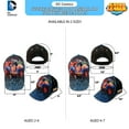 thumbnail image 7 of DC Comics Boys' Super Hero Baseball Cap - 3D Superman, Batman, Justice League Hat (2T-7), 7 of 7